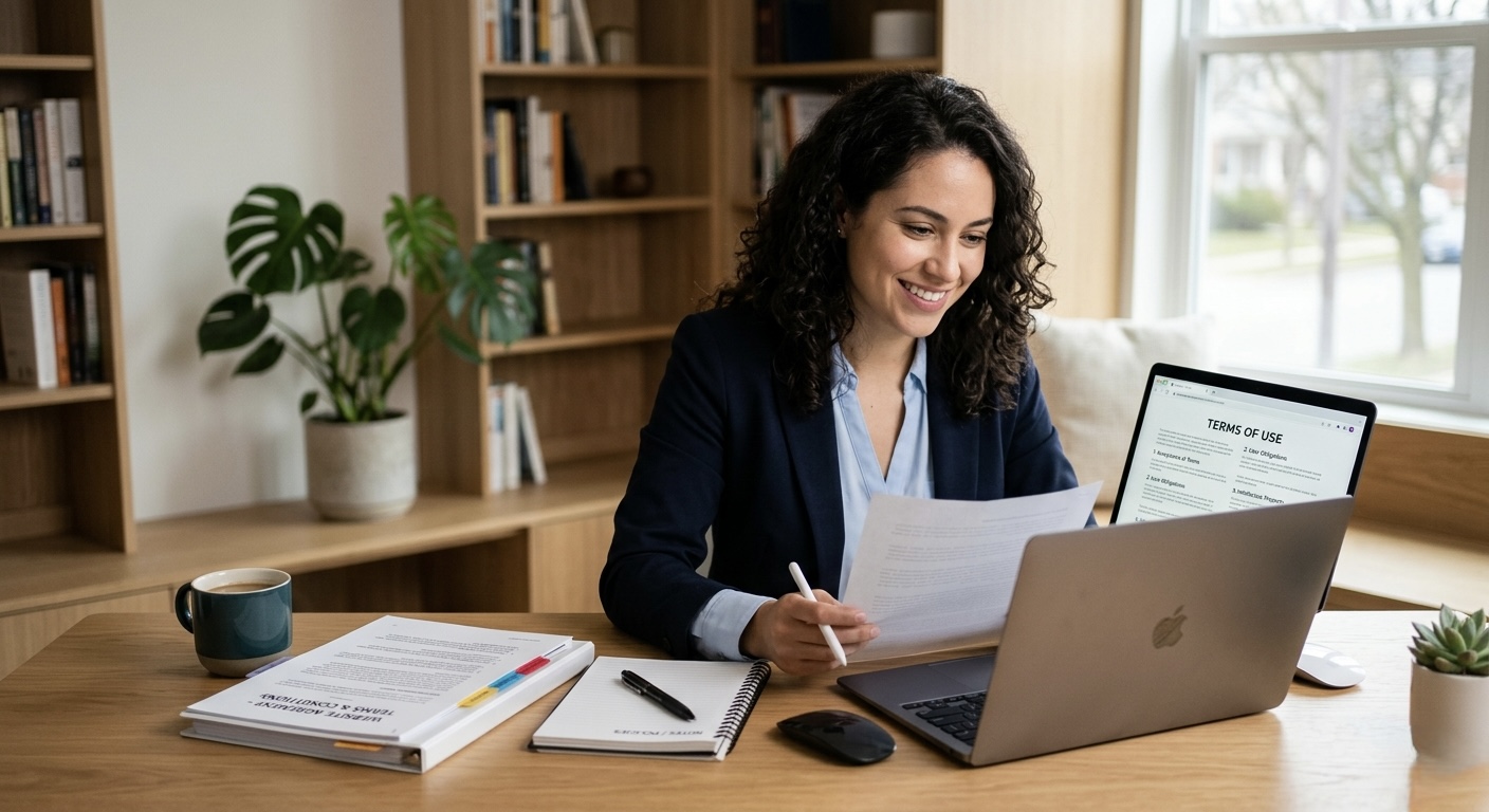 The terms and conditions governing your use of this website.